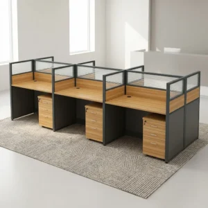 6-Way Office Workstation
